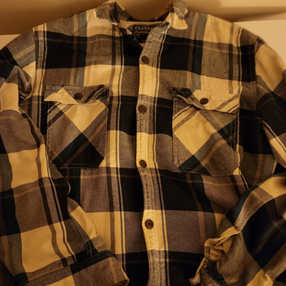 VINTAGE OLD NAVY PLAID FLANNEL